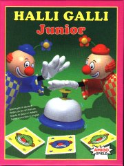 Die Spielschachtel von Halli Galli Junior.